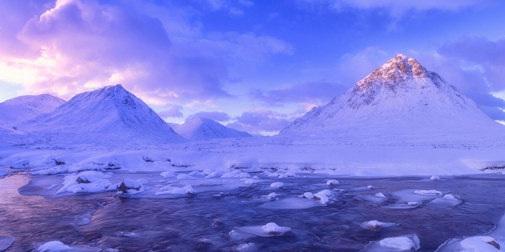 Escocia en invierno Glencoe