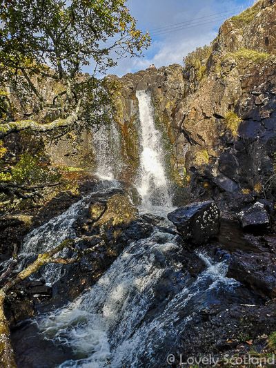 Eas Fors waterfall